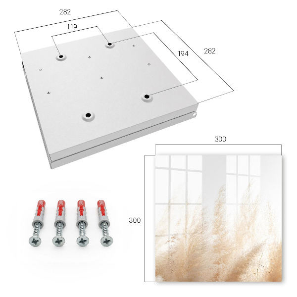 Key storage box Calming nature