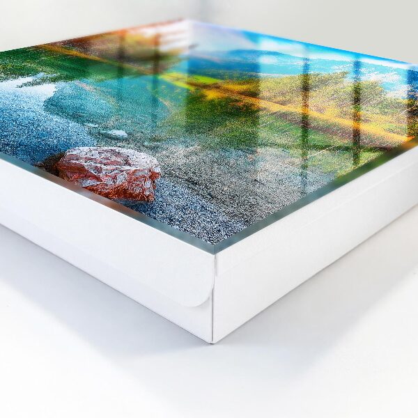Key box Mountain landscape