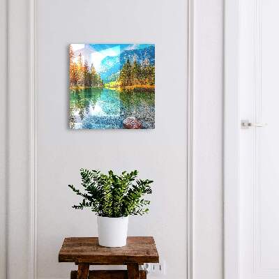 Key box Mountain landscape