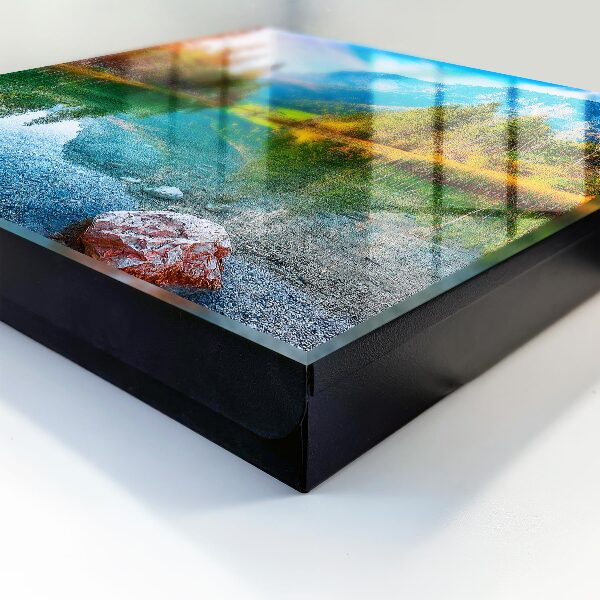 Key box Mountain landscape