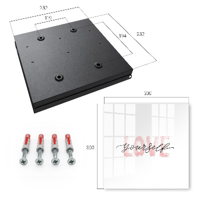 Key storage box Love yourself