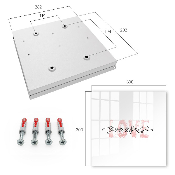 Key storage box Love yourself