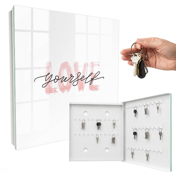 Key storage box Love yourself
