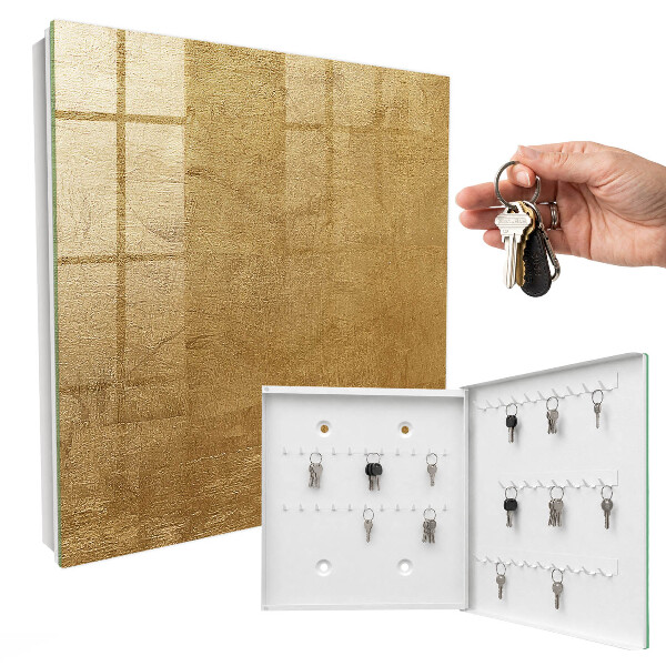 Key cabinet for wall Warm texture