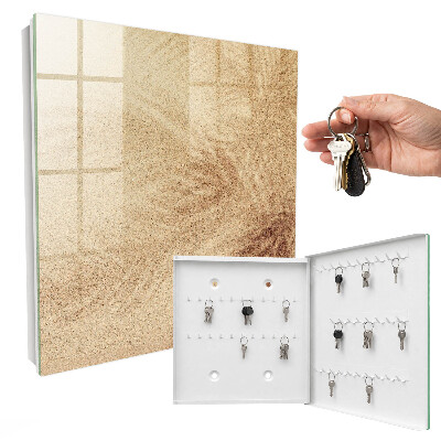 Key cabinet for wall Traces of foam