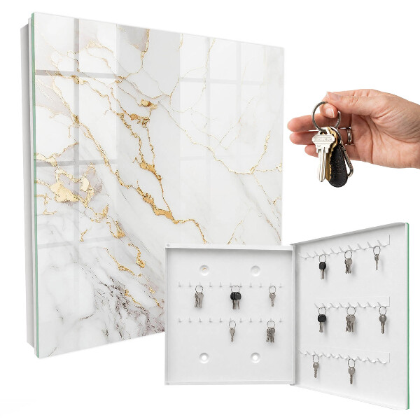 Key box Beautiful marble pattern