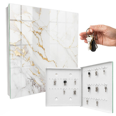 Key box Beautiful marble pattern