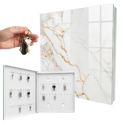 Key box Beautiful marble pattern