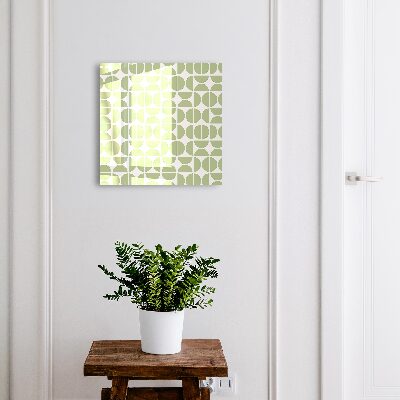 Key storage box Green geometry