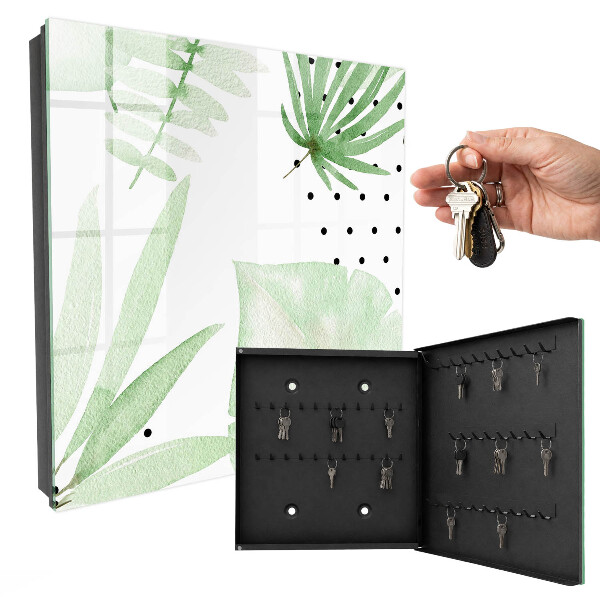 Key box Green leaves