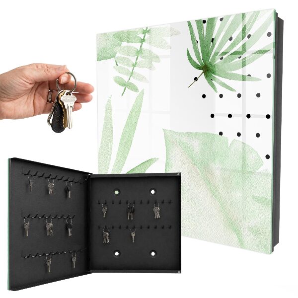 Key box Green leaves