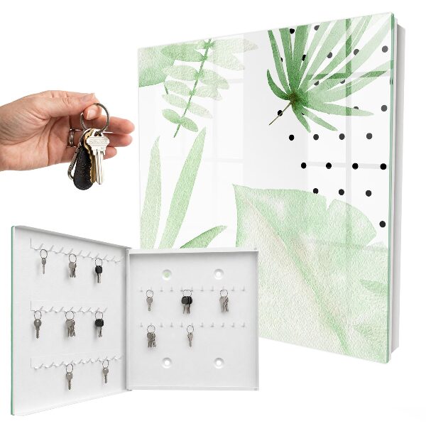 Key box Green leaves
