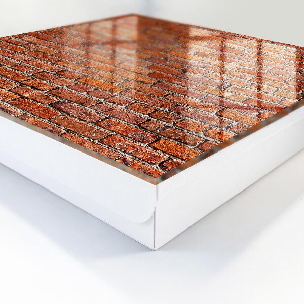 Key storage box Brick wall