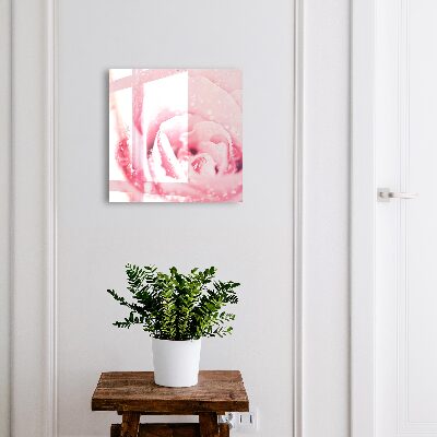 Key cabinet for wall Pink delicacy