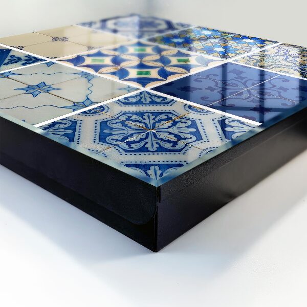 Key storage box Azulejos tiles