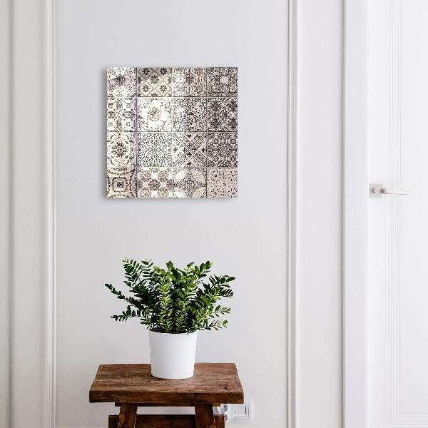 Key cabinet for wall Stylish tiles