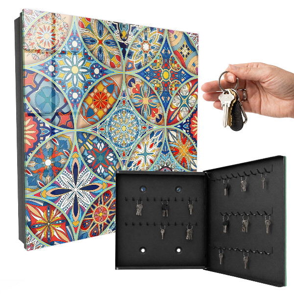 Key box Mosaic of colors