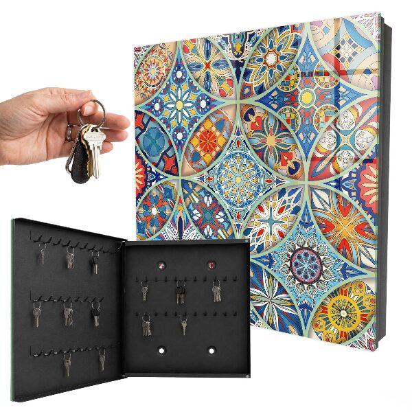 Key box Mosaic of colors