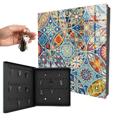 Key box Mosaic of colors