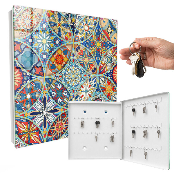 Key box Mosaic of colors
