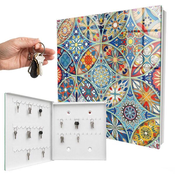 Key box Mosaic of colors