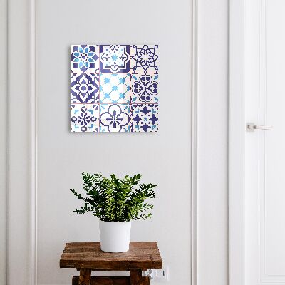 Key cabinet for wall Geometric patterns