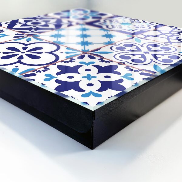 Key cabinet for wall Geometric patterns