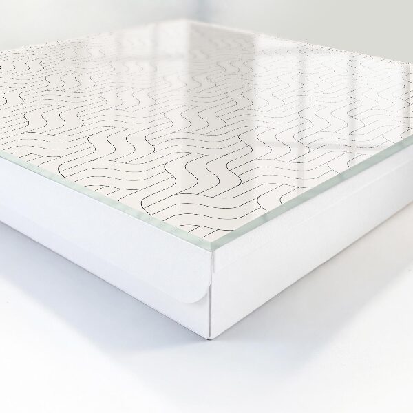 Key box Geometric pattern