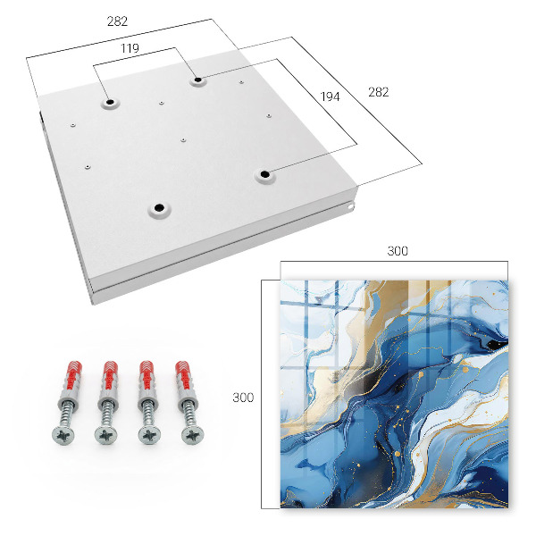 Key storage box A whirlwind of colors