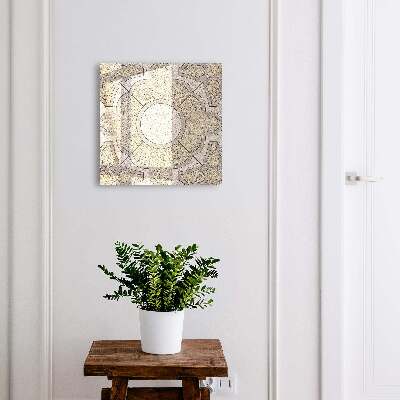Key cabinet for wall Elegant mosaic
