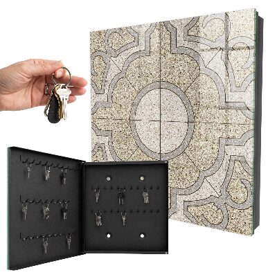 Key cabinet for wall Elegant mosaic