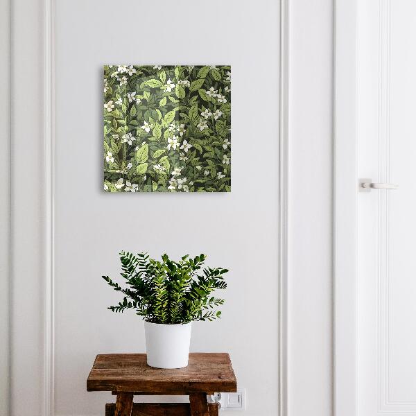 Key box Plant motif