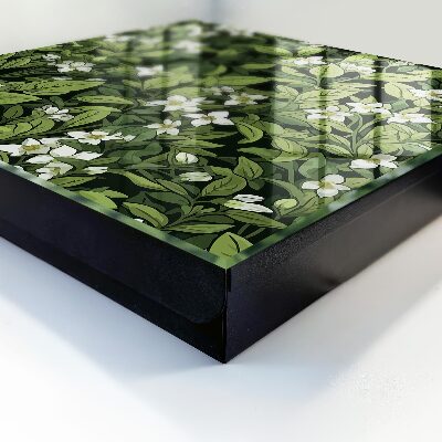Key box Plant motif