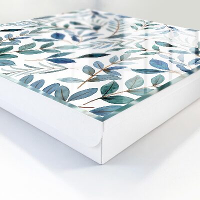Key cabinet for wall Plant watercolors