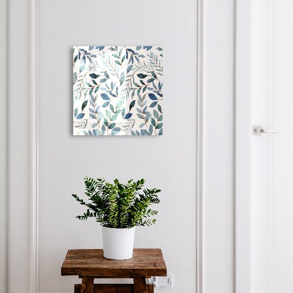 Key cabinet for wall Plant watercolors