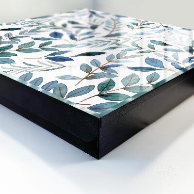 Key cabinet for wall Plant watercolors