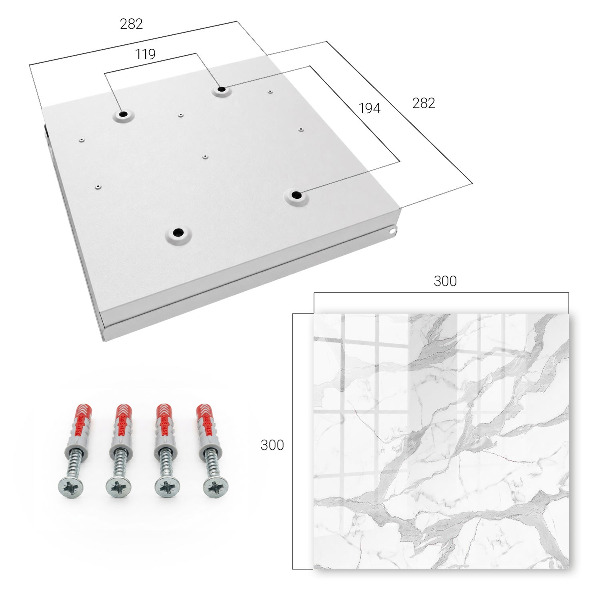 Key box Marble elegance