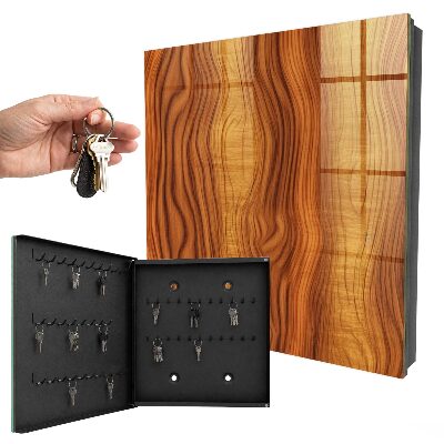 Key storage box Wood wool