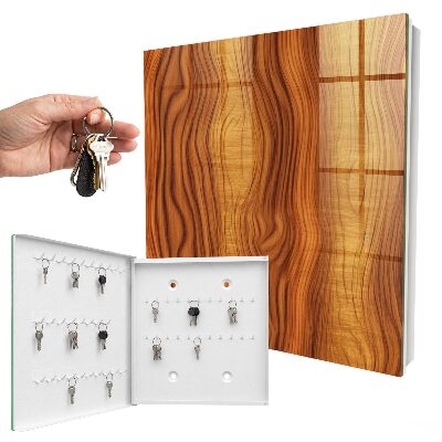 Key storage box Wood wool