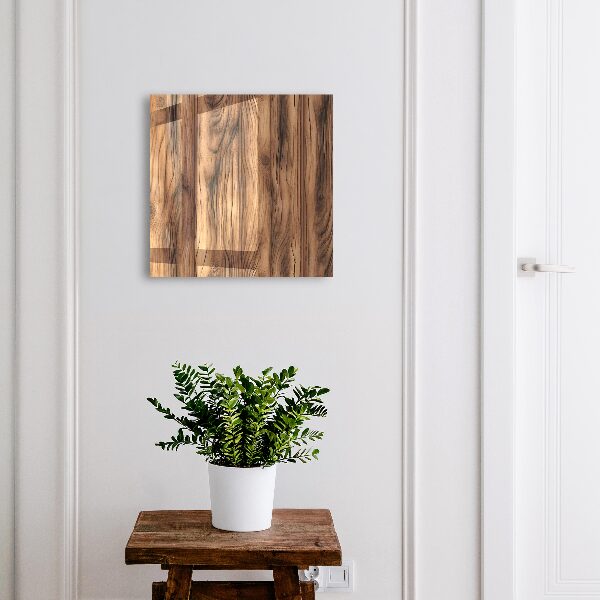 Key cabinet for wall Wooden texture