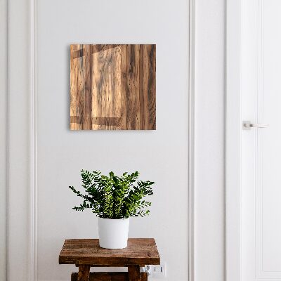 Key cabinet for wall Wooden texture