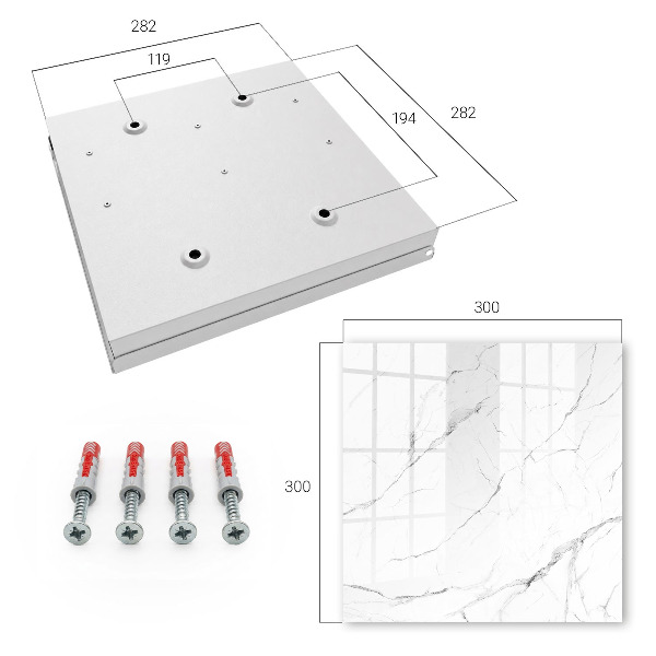 Key box Marble texture