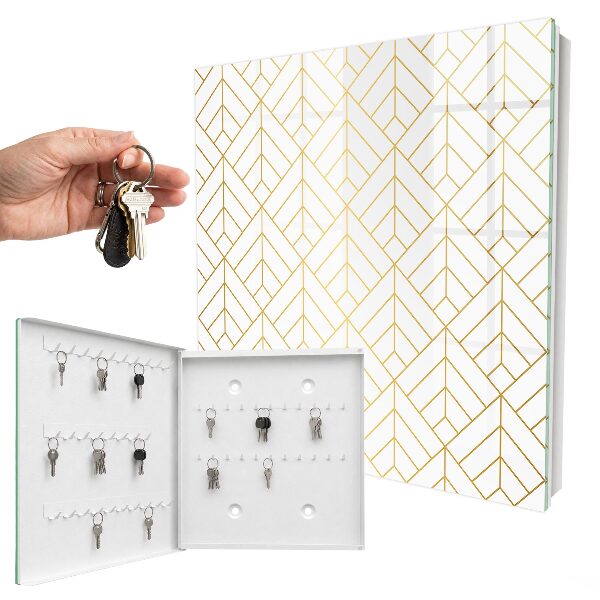 Key storage box Stylish geometry