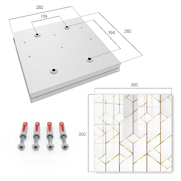 Key cabinet for wall Modern elegance