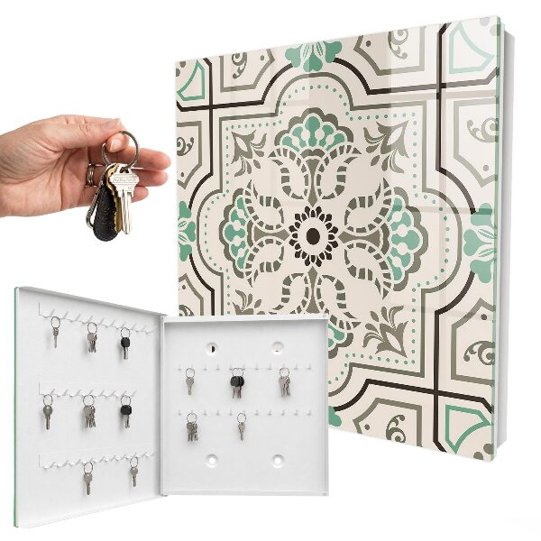 Key box Geometric decoration