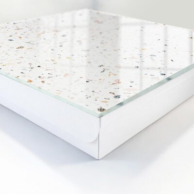 Key cabinet for wall Light terrazzo
