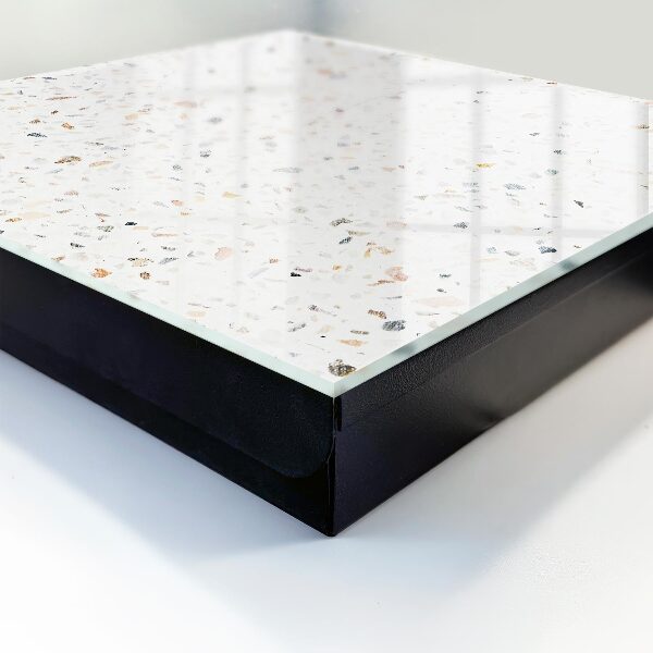 Key cabinet for wall Light terrazzo