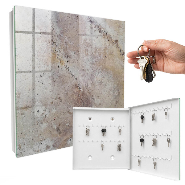 Key storage box Earthy texture