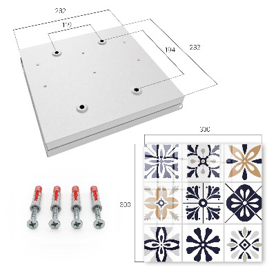 Key box Geometric patterns