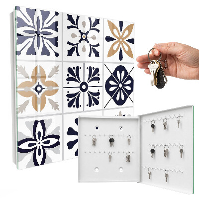 Key box Geometric patterns